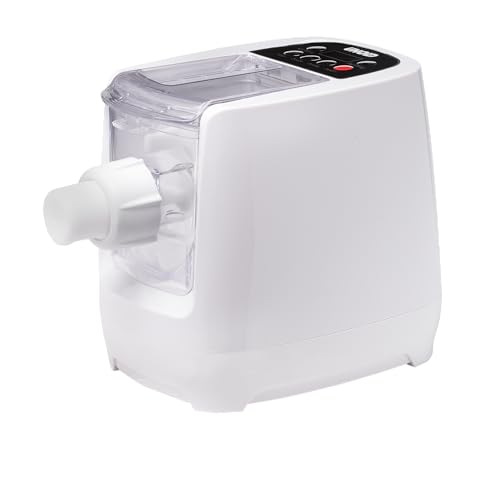 Unold 68820 Nudelmaschine Nora, Perfekte Nudeln Selbstgemacht, bis zu 700 g frischen Nudelteig, einfache Reinigung, 13 Matrizen, vegan, glutenfrei. 260 Watt von Unold