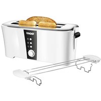 Unold Design Dual Toaster Cool-Touch-Gehäuse Weiß, Schwarz von Unold