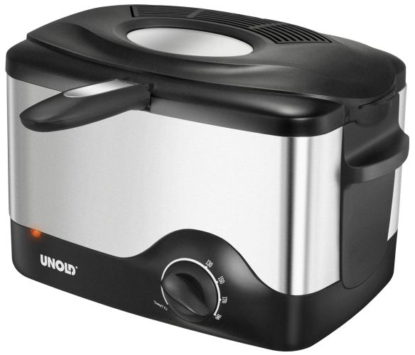 Unold Fritteuse Kompakt 58615 1,5 L Füllmenge, 1200 Watt von Unold