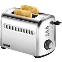 Unold 2er Retro Toaster Kontrollleuchte Edelstahl von Unold