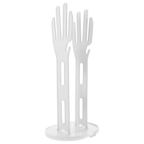 Unomor Schnelltrocknender Handschuh-Trockenständer, vielseitiges Spülbeckenregal für Küchenhandschuhe, Geschirrtücher, stabiles Design, stilvoll, leicht zu pflegen, Aufbewahrung für Zuhause von Unomor