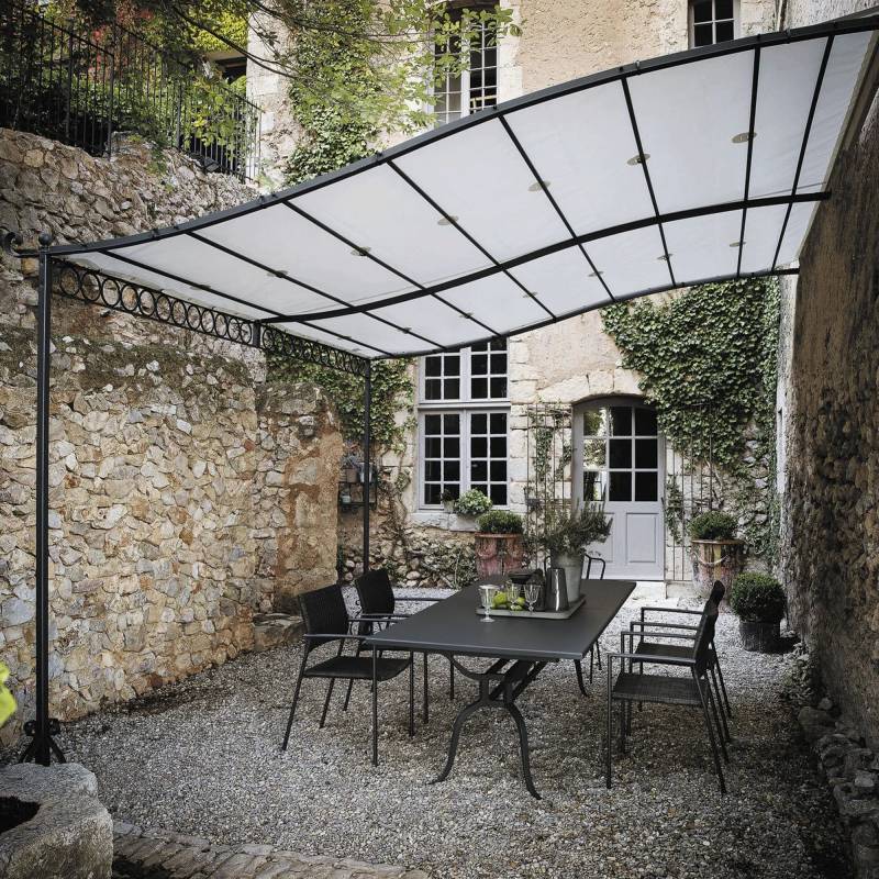Plane Anbaupergola Tibisco von Unopiu