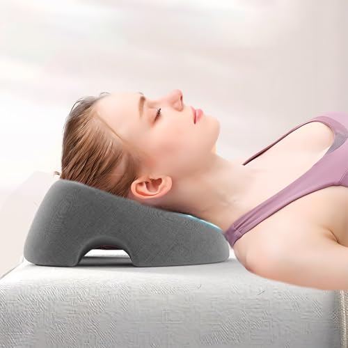 Massage Gesichtswiegenkissen Ergonomisches Massagekissen für das Gesicht, Kopfstütze mit Memoryschaum für Massagetisch, Spa Salon und Bett Tragbar und Waschbar, Für Salons, Schreibtische von Unpoten