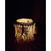 Makramee -Windlicht - Gläser, Teelichtgläser in Verschiedenen Formen Muster Und Größen Makramee -Windlicht - Gläser, Teelichtgläser in Verschiedenen Formen Muster Und Größen von UnserBastelparadies