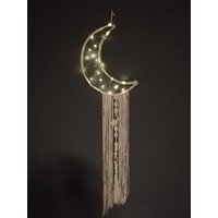 Mond Oder Sterne Makramee von UnserBastelparadies