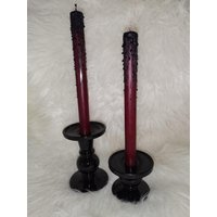 Gothic Xl Blutkerze Pre-Dripped Hexenkerze Ritualkerze Vampirkerze Vorgetropfte "Tropfkerze" von UnsereTropfkerzen