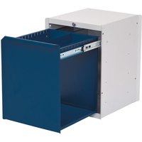 Bedrunka+Hirth Unterbauschrank mit 1 Schublade für Arbeitsplatzsystem Tisch, HxBxT 500 x 370 x 400 mm, enzianblau Bedrunka+Hirth Unterbauschrank mit 1 Schublade für Arbeitsplatzsystem Tisch, HxBxT 500 x 370 x 400 mm, enzianblau von Bedrunka+Hirth