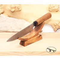 Holz Messerständer Aus Robinienholz Sammlerstück von UnusualWorkshop