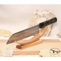 Messerständer Esche. Messerhalter Aus Holz. Sammler Messer Display von UnusualWorkshop