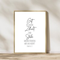 Christliches Poster | Dein Wunschvers Wunschzitat Wunschtext Din A3 Und A4 Mit Bibelvers Christliches Poster | Dein Wunschvers Wunschzitat Wunschtext Din A3 Und A4 Mit Bibelvers von UnvergMomenteDesign