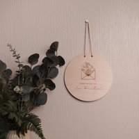 Holzschild 20 cm | Unser Alltag Ist Ihre Kindheit Geschenk Für Eltern Zu Jedem Anlass von UnvergMomenteDesign