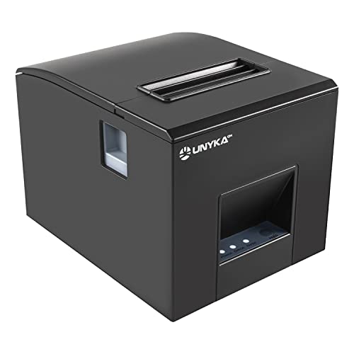 UNYKAch Aykach Thermal Banknotendrucker UK56007 POS3, kompakt, 80 mm Papier, serielle Anschlüsse, USB, RJ12, RJ11 und LAN, kompatibel mit Allen Systemen von Unykach