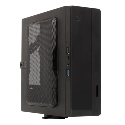 UNYKAch Unyka 52061 – Mini-ITX-Gehäuse (USB 3.0, 150 Watt), schwarz von Unykach