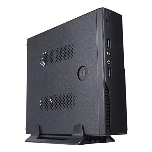 Unykach Mini Itx Caja UK 1003 Kompakt und Schlichtes Design in Schwarz. Zwei USB 3.0-Anschlüsse auf der Vorderseite. Inklusive VESA-Halterung für horizontale oder vertikale Platzierung Unykach Mini Itx Caja UK 1003 Kompakt und Schlichtes Design in Schwarz. Zwei USB 3.0-Anschlüsse auf der Vorderseite. Inklusive VESA-Halterung für horizontale oder vertikale Platzierung von Unykach