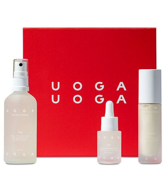 Uoga Uoga Gesichtspflege-Geschenkset „Sip Of Freshness“, vegan & bio-zertifiziert von Uoga Uoga