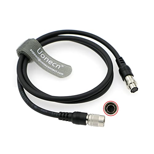 Uonecn Hirose 4 Pin Stecker zu Hirose 4 Pin Buchse HR10A-7J-4S Stromkabel für Sony BVM-F250 Monitor 80cm von Uonecn