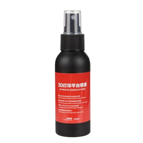 3D Printer Glue, Build Plate Adhesive Spray, 1.65x1.65x5.71 inches 100ml High Bonding Formula, Anti-Warping Solution, Easy Application for Model Fixing, Leveling, Printing Projects 3D Printer Glue, Build Plate Adhesive Spray, 1.65x1.65x5.71 inches 100ml High Bonding Formula, Anti-Warping Solution, Easy Application for Model Fixing, Leveling, Printing Projects von Uonguon