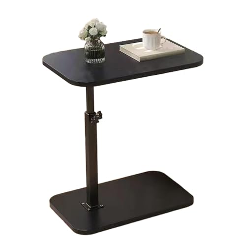 C End Table, Rotating End Table, C-Shaped End Table, Small Side Table, Sofa Table Living, Couch Side Table, 360 Degree Rotating, Small Space End Table, Living Room Side Table, Bedside End Table von Uonguon