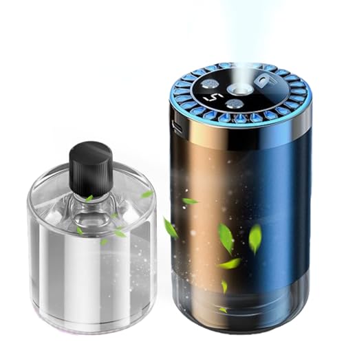 Car Diffuser, USB Smart Humidifier, 2.56x2.56x4.33 inches 7 Color Starry Light, Vital Oil Diffuse, Compact Design, Perfect for Indoor Relaxation, Home, Studio, Nursery, Travel, Bedroom Car Diffuser, USB Smart Humidifier, 2.56x2.56x4.33 inches 7 Color Starry Light, Vital Oil Diffuse, Compact Design, Perfect for Indoor Relaxation, Home, Studio, Nursery, Travel, Bedroom von Uonguon