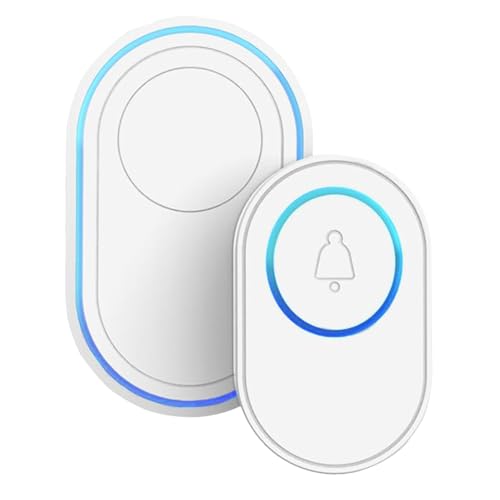 Door Chime, Wireless Smart Entry Alarm, 3.54x2.24x1.77 Inches Welcome System with Adjustable Alerts, Easy Installation Notification Device for Home, Business and Store Shop Security Door Chime, Wireless Smart Entry Alarm, 3.54x2.24x1.77 Inches Welcome System with Adjustable Alerts, Easy Installation Notification Device for Home, Business and Store Shop Security von Uonguon