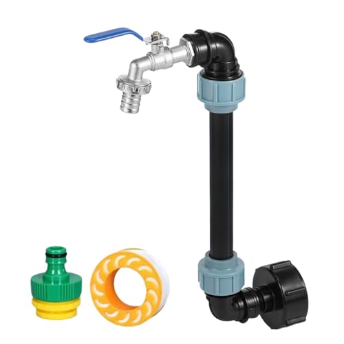 Gallon Tank Adapter, Tank Outlet Tap, 0.79-Inch Valve Fitting, Durable Threaded Design, Leak-Resistant Control, Industrial Water Connector for Liquid Storage and Agricultural von Uonguon