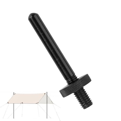 Himmelstangen, Fingerhut Ersatz, 0,8 cm, kompakte robuste Konstruktion, stabile Unterstützung, Outdoor-Unterstände, Zeltstangen-Fingerhut für Picknick, Camping, Hinterhof, Reisen, Garten von Uonguon