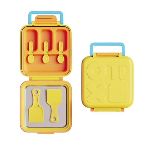 Ice Molds Popsicles, 2 in 1 Homemade Yogurt Molds, 8.54x7.52x2.9 inches Compact Dessert Maker, Kitchen Gadget for Summer Treats with Reusable Sticks and Easy Release Design von Uonguon