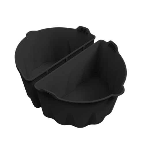 Schongarer Trennwand Einsatz - 1 Paar Passend Für 6-8 L Küchenhelfer | Wiederverwendbarer Silikontrenneinsatz Für Schongarer,Für Familienfeiern Bankett Festliches Abendessen von Uonguon