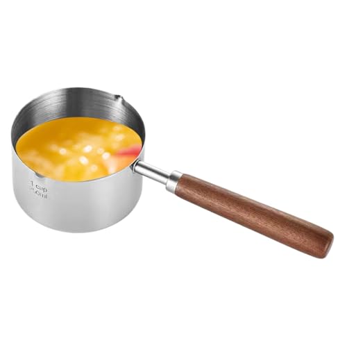 Suppentopf aus Edelstahl, Induktion Soßentopf, Induktion Suppentopf, Antihaft-Saucenpfanne, 125 ml, 250 ml Suppentopf mit Griffen, Schokoladenschmelztopf, Induktionskochtopf für Suppentopf von Uonguon
