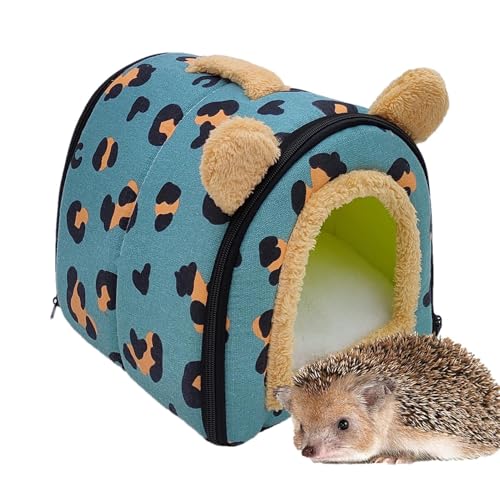Uonguon Bunny Bett,Weiches Wärmendes Hamster Haus | Für Indoor Outdoor Spielbereich Zuhause Hamster Hausrat von Uonguon