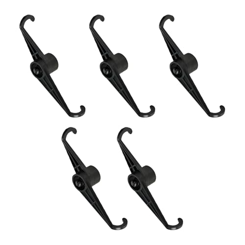 Uonguon Plant Branch Bender,Pflanzenzweig-Bieger und Stammtrainer-Clips für Low Stress Training | 5 Teile 360 Grad Rotation Stammtrainierer für Garten Weinbau Sträucher Knospen Tomate von Uonguon