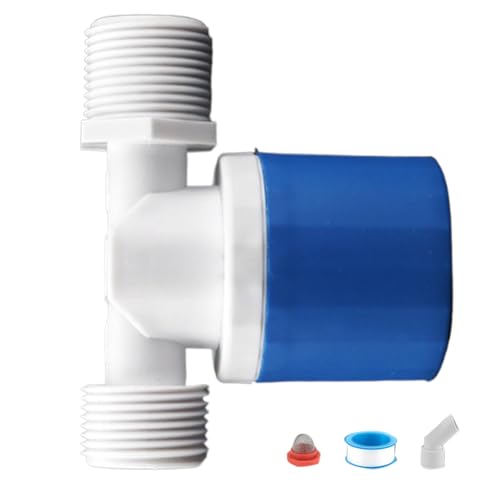 Wasserstandskontroll -Schwimmerventil - 5,12 Zoll Automatisches Absperrventil für Tanks Pools Fountains und Teiche, Präzisions -Smart Pipe Accessoire mit einfacher Installation für Hausgarten Außenanw von Uonguon