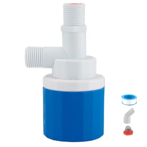 Wasserstandskontroll -Schwimmerventil - 5,12 Zoll Automatisches Absperrventil für Tanks Pools Fountains und Teiche, Präzisions -Smart Pipe Accessoire mit einfacher Installation für Hausgarten Außenanw von Uonguon