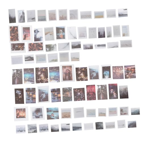 1 Satz Hand Account Aufkleber Für Diy Planner Und Scrapbooking Wasserdichte Selbstklebende Dekorationssticker Für Erwachsene Verschiedene Designs Wie Nebelwald Und Poesie 150 Stück von Uonlytech