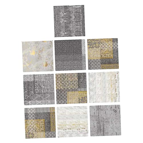 10 Stück Teiliges Wasserfeste Fliesenaufkleber im Nordic Style Selbstklebend für Wand und Bodendekoration Bad Büro und Wohnzimmer 10 Stück Teiliges Wasserfeste Fliesenaufkleber im Nordic Style Selbstklebend für Wand und Bodendekoration Bad Büro und Wohnzimmer von Uonlytech