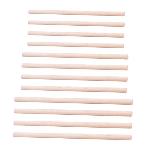 150 Stück Unbearbeitete Holzstäbe Diy Bastelmaterial für Projekte für Modellbau und Handwerk 150 Stück Unbearbeitete Holzstäbe Diy Bastelmaterial für Projekte für Modellbau und Handwerk von Uonlytech