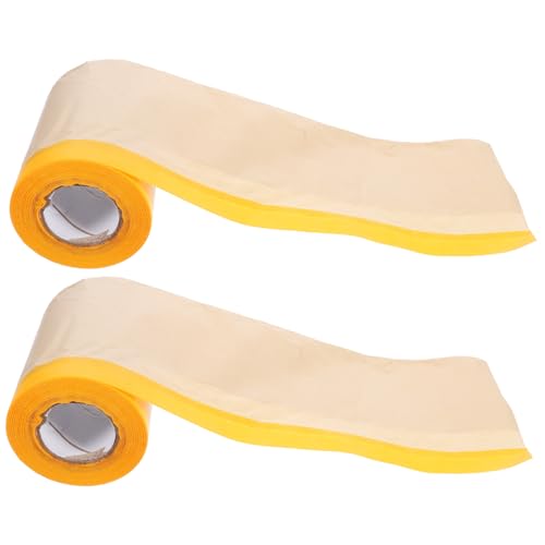 2 Rollen Diy Abdeckpapier aus Kraftpapier Selbstklebende Malerfolie für Möbel Böden Autoschutz und Renovierungen Hochwertiges Masking Paper für Einfache Anwendung 2 Rollen Diy Abdeckpapier aus Kraftpapier Selbstklebende Malerfolie für Möbel Böden Autoschutz und Renovierungen Hochwertiges Masking Paper für Einfache Anwendung von Uonlytech