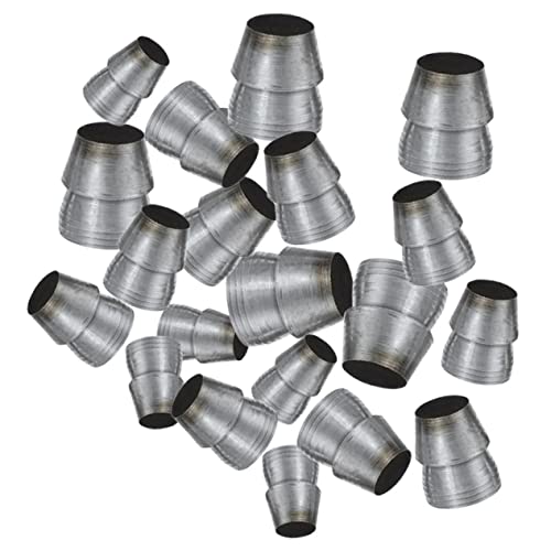 20Stücke Teiliges Hammergriff Keilset Tragbares Gartenwerkzeug zur Verstärkung Hammergriffen Vier Verschiedenen Eisengrößen von Uonlytech