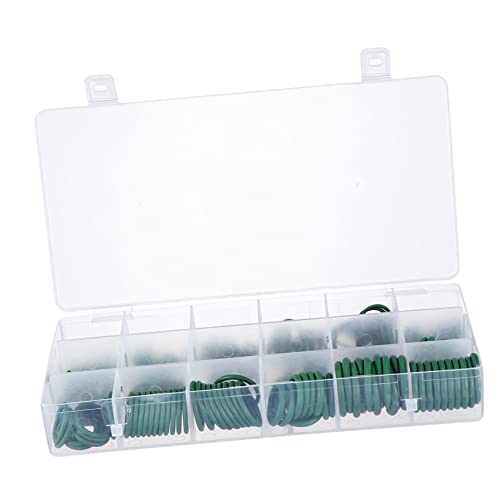 265 Stk Teiliges Dichtungsring Sortiment Set Ringe für Klimaanlage Auto Reparatur und Anwendungen mit Aufbewahrungskasten und Größenübersicht 265 Stk Teiliges Dichtungsring Sortiment Set Ringe für Klimaanlage Auto Reparatur und Anwendungen mit Aufbewahrungskasten und Größenübersicht von Uonlytech
