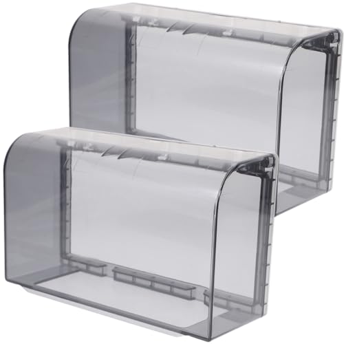2Stücke Transparente Steckdosenabdeckungen für Lichtschalter und Steckdosen Selbstklebend Robust für Innen und Außenanwendungen 2Stücke Transparente Steckdosenabdeckungen für Lichtschalter und Steckdosen Selbstklebend Robust für Innen und Außenanwendungen von Uonlytech