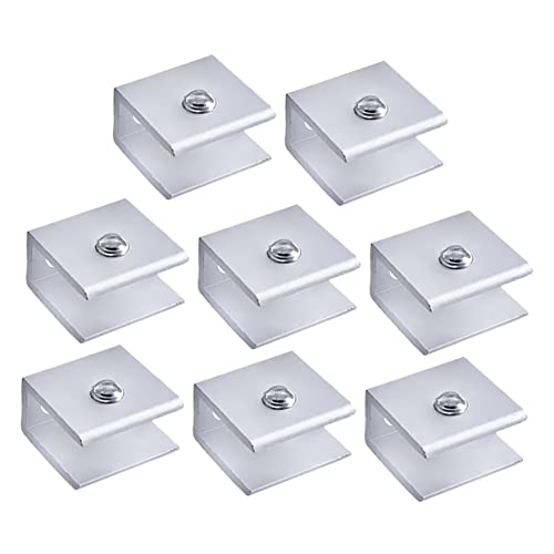 8 Stück Verstellbare Klammer Quadratische Halterung für Sichere Unterstützung von Glasregalen Installieren und Langlebig für Dicke Glasscheiben 8 Stück Verstellbare Klammer Quadratische Halterung für Sichere Unterstützung von Glasregalen Installieren und Langlebig für Dicke Glasscheiben von Uonlytech