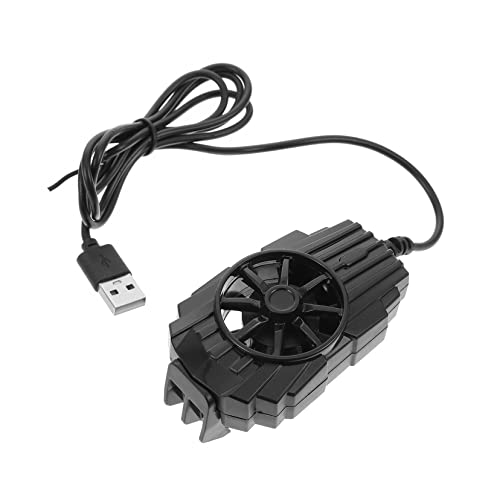 Mobile Phone Cooler Einstellbarer Turbinenkühler für Smartphones Tragbarer Handy Halter für Gaming USB Betriebene Kühlung Leiser mit Luftdurchsatz Kompatibel mit Allen Mobile Phone Cooler Einstellbarer Turbinenkühler für Smartphones Tragbarer Handy Halter für Gaming USB Betriebene Kühlung Leiser mit Luftdurchsatz Kompatibel mit Allen von Uonlytech