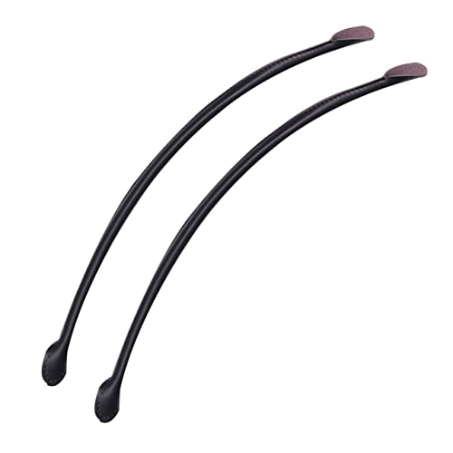 Uonlytech 1 Paar Leder Taschenhenkel für Handtaschen DIY Ersatzgurt für Taschen Dicke und Strapazierfähige Umhängetasche für Handarbeit und Kreative Projekte Dunkelbraun von Uonlytech