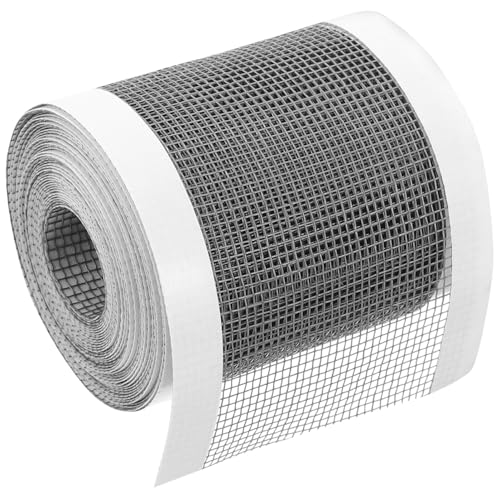 Uonlytech 1 Rolle Duschabfluss-Haarfänger-Aufkleber Haarfänger-Netzaufkleber Haarsieb Haarfallen Haarfilter Badewannen-Abflussstopfen Badewannen-Abflussabdeckung von Uonlytech