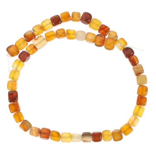 Uonlytech 1 Saite Farbenfrohe Agate Cube Perlen DIY Loose Beads für Schmuck Armbänder und Handwerksprojekte Hochwertige Transparente Runde Ecken Perlen Tiefbraun für Bastelideen Uonlytech 1 Saite Farbenfrohe Agate Cube Perlen DIY Loose Beads für Schmuck Armbänder und Handwerksprojekte Hochwertige Transparente Runde Ecken Perlen Tiefbraun für Bastelideen von Uonlytech