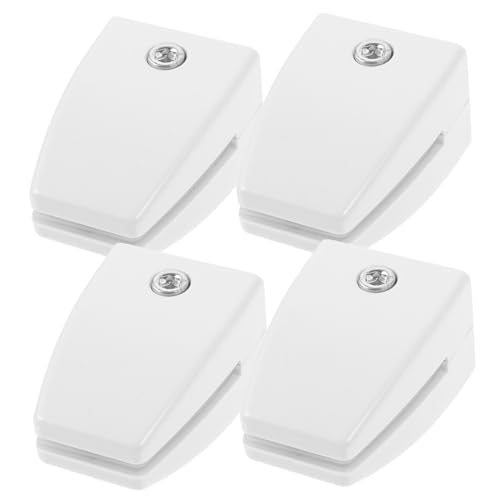 Uonlytech 1 Satz Bildschirmclip Schreibtisch Trennwandhalter Klemme Schreibtisch Trennwandhalterung Clip Schreibtisch Trennwand Clip Schreibtisch Trennwand Stützclip 4 Stück von Uonlytech