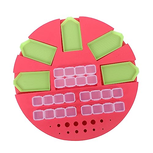 Uonlytech 1 Satz Bohrer-Set Werkzeug Halter Für Diamantzeichnungen Aufbewahrungsorganisator Für Diamantkunst Kunstzubehör Für Diamanten Tonschale Bohren Schwamm Rot Uonlytech 1 Satz Bohrer-Set Werkzeug Halter Für Diamantzeichnungen Aufbewahrungsorganisator Für Diamantkunst Kunstzubehör Für Diamanten Tonschale Bohren Schwamm Rot von Uonlytech