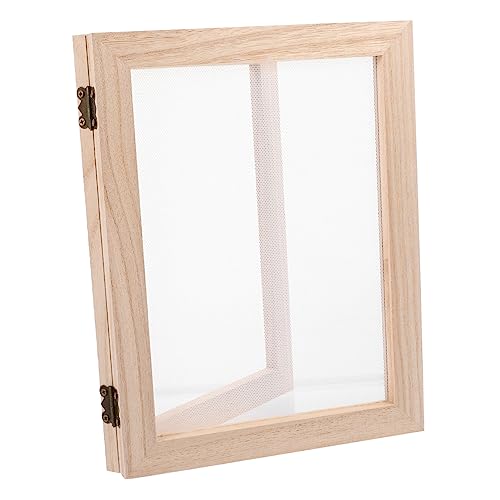 Uonlytech 1 Satz DIY Papierherstellungsset Holz mit Doppellagigem und für Kreative Bastelprojekte für Kindergartenaktivitäten von Uonlytech