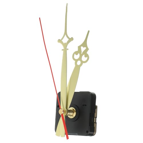 Uonlytech 1 Satz DIY Wanduhr Uhrwerk mit Stillem Mechanismus Ersatzmotor und Zeigern für Uhrenkreationen für Bastelprojekte und Uhrmacherbedarf von Uonlytech