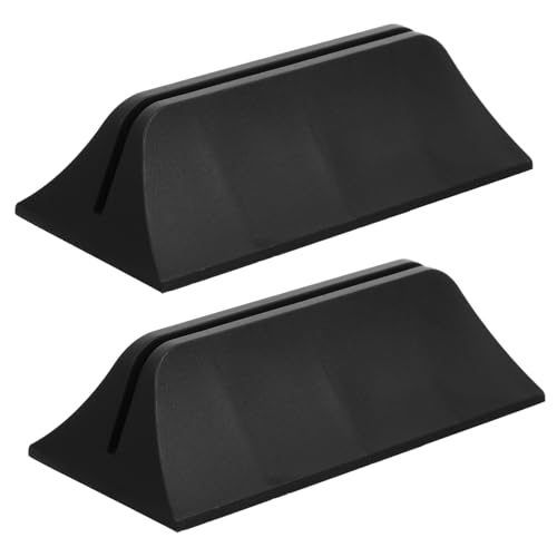 Uonlytech 1 Satz Desktop Mobile Clip Teiler Sichtschutz-Clip Partition Clips Privatsphäre Schreibtisch Trennclip Trennwandklemme Für Büros Tischklemme Trennklammern Plastik Schwarz 2 Stück von Uonlytech